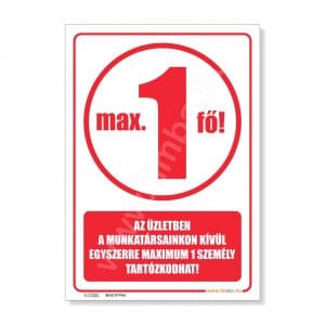 Max 1 fo